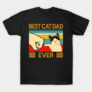 Best Cat Dad Ever Cat Daddy Father Day I7 T-Shirt